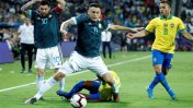 Lucas Ocampos quedó descartado para el choque frente a Uruguay