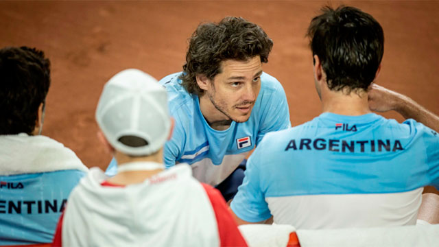 Argentina debuta ante Chile en la Copa Davis 2019.
