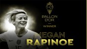 El Balón de Oro Femenino fue para la norteamericana Megan Rapinoe