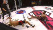 Video: Impresionante doble nocaut en un combate de MMA