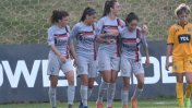 Con una goleada, San Lorenzo cerró la jornada del fútbol femenino