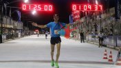 El concordiense Federico Bruno ganó la Media Maratón de Asfalto en Paraguay