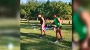 Video: El paranaense Juan Pablo Cantero entrenó con Wanchope Ábila