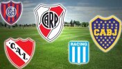 La agenda de verano para Boca, River, Independiente, Racing y San Lorenzo