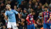 Dos goles y nueva marca para Sergio Agüero en el empate de Manchester City