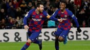 Messi le dio la victoria a Quique Setién en su debut como técnico de Barcelona