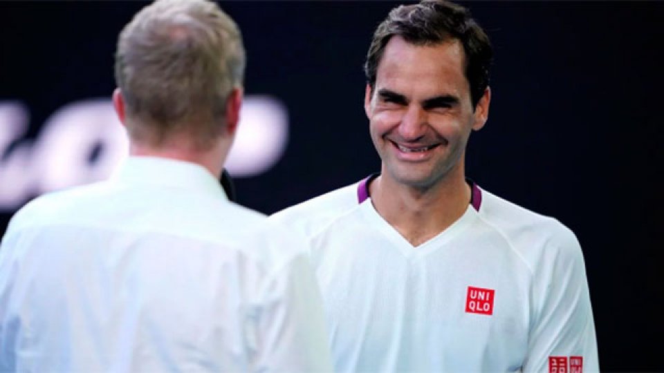 Federer levantó siete match points y pasó a las semifinales en Australia.