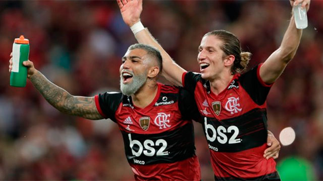 Flamengo se coronó campeón de la Recopa Sudamericana.