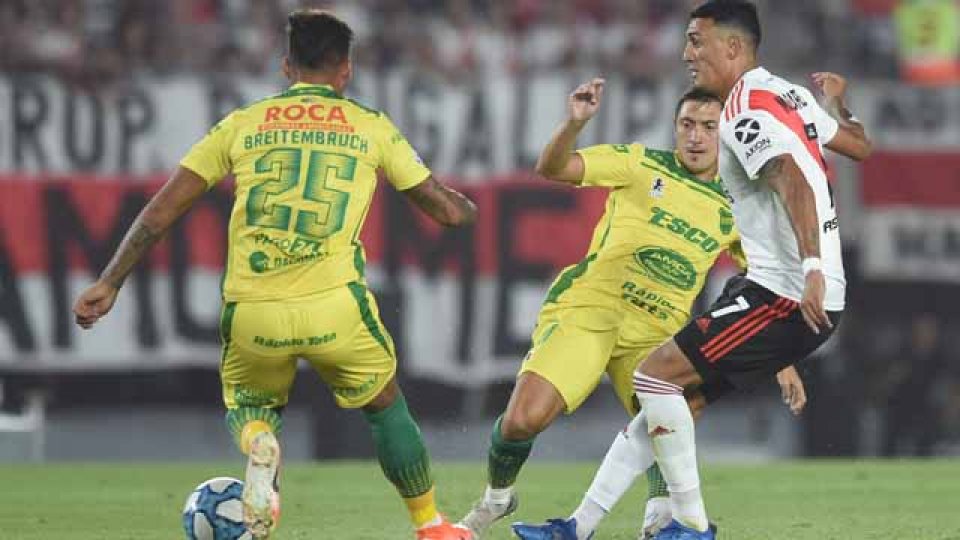 El Millonario igualó 1-1 en el Monumental ante el Halcón.