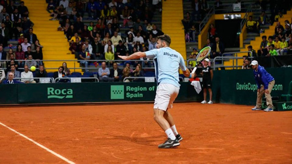 Perdió Londero y Argentina cayó ante Colombia.