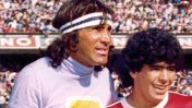 El mensaje de aliento de Diego Maradona para Hugo Gatti