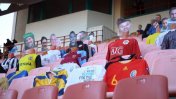 Insólito: en Bielorrusia se disputó un partido con maniquíes en las tribunas