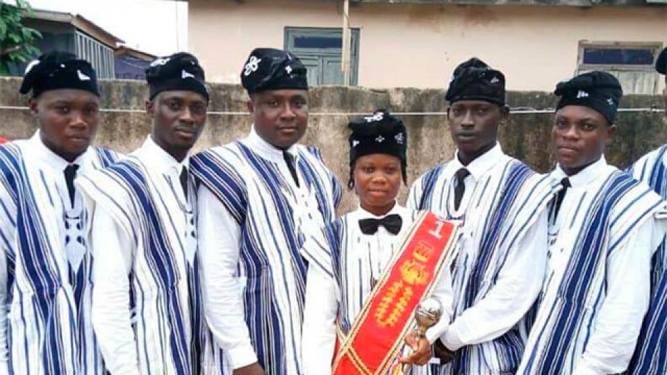 Benjamin Aidoo es el fundador del grupo de sepultureros de Ghana.