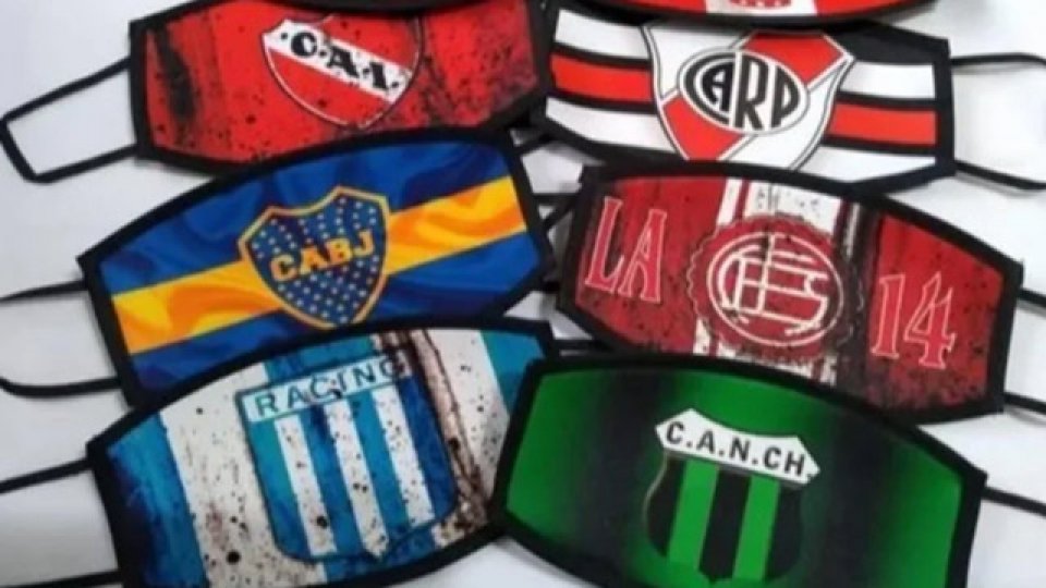Los tapabocas de equipos argentinos pueden instalar una nueva moda.