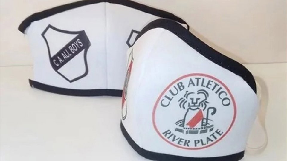 Los tapabocas de equipos argentinos pueden instalar una nueva moda.