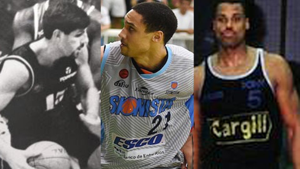 El podio de reboteros: Ariel Scolari, Dwayne Jones y Dennis Still. El podio de reboteros: Ariel Scolari, Dwayne Jones y Dennis Still.