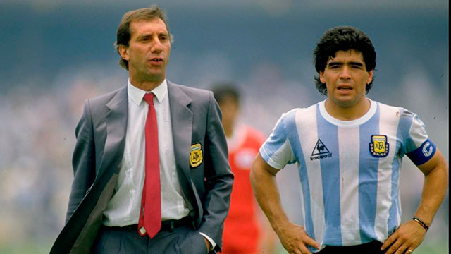 Carlos Bilardo finalmente se enteró de la muerte de Maradona.