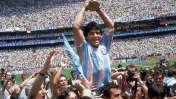 Con el gol en México, diario inglés le dedicó conmovedora caricatura a Diego Maradona