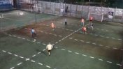 Metegol Humano: la novedosa modalidad para regresar al fútbol 5