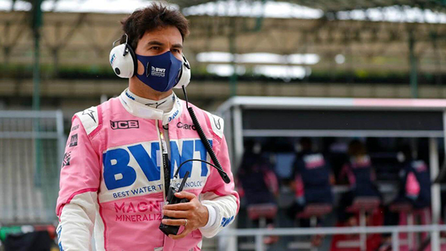 El piloto mexicano de Fórmula Uno Sergio Pérez volvió a dar positivo.