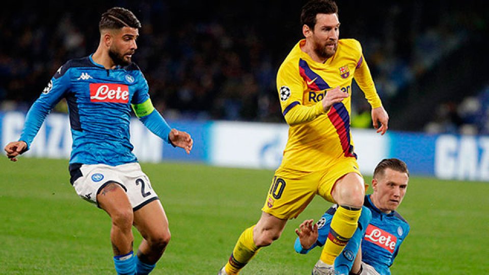 Barcelona y Messi reciben al Napoli y van por la clasifcación en la Champions.
