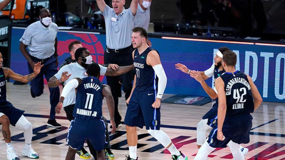 Video: El triple ganador de Luka Doncic en la NBA y la reacción de Manu ...