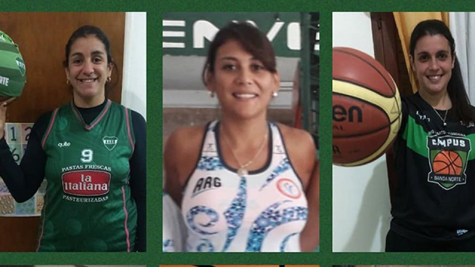 Todas festejaron virtualmente en el Máxibasquet femenino.