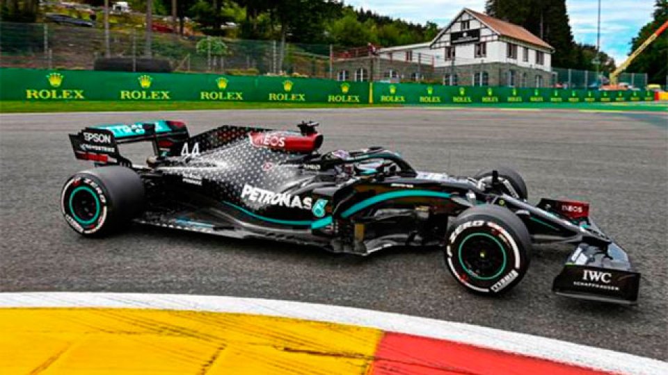 Hamilton se llev&oacute; la victoria de punta a punta en B&eacute;lgica.