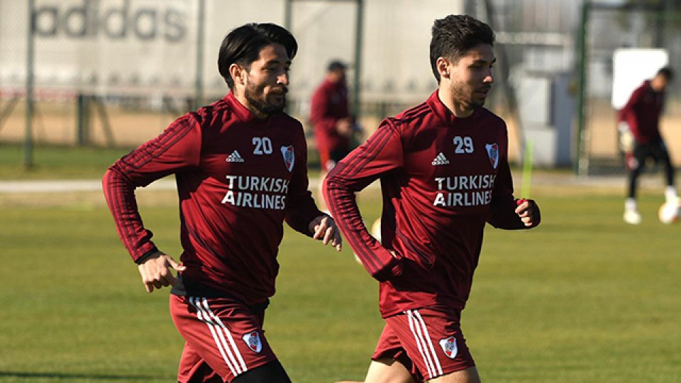 Milton Casco, en el posible equipo titular de River para recibir a Palmeiras.