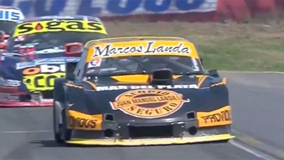 Marcos Landa se quedó con la victoria en el TC Pista en San Nicolás.