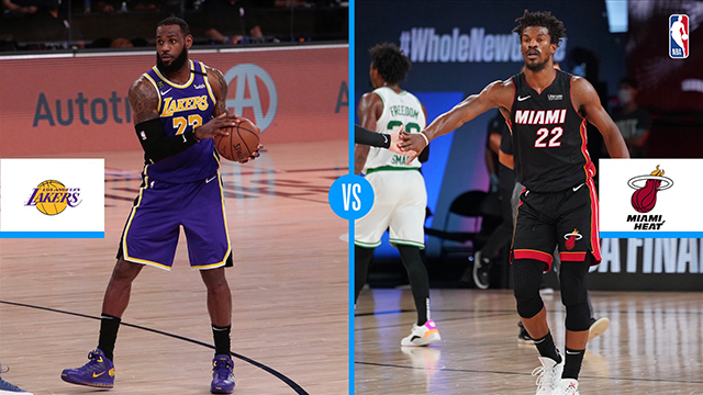 Lakers y Heat inician este miércoles la serie por el anillo de la NBA.