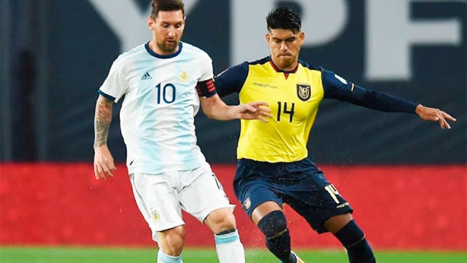Argentina le ganó a Ecuador en el arranque de las Eliminatorias.