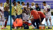La impactante lesión del colombiano Santiago Arias en el duelo ante Venezuela