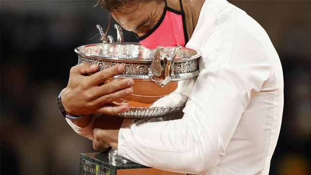 "Poder ganar aún Roland Garros me da mucha energía para seguir", expresó Rafa.