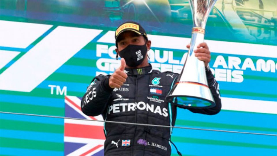 Hamilton ganó y es el piloto de la Fórmula 1 con mayor cantidad de victorias.