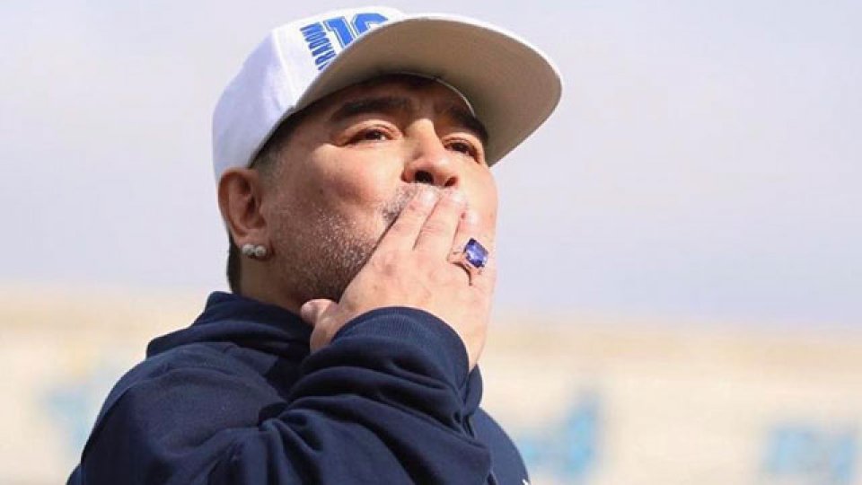 Diego Maradona fue elegido como el personaje del año