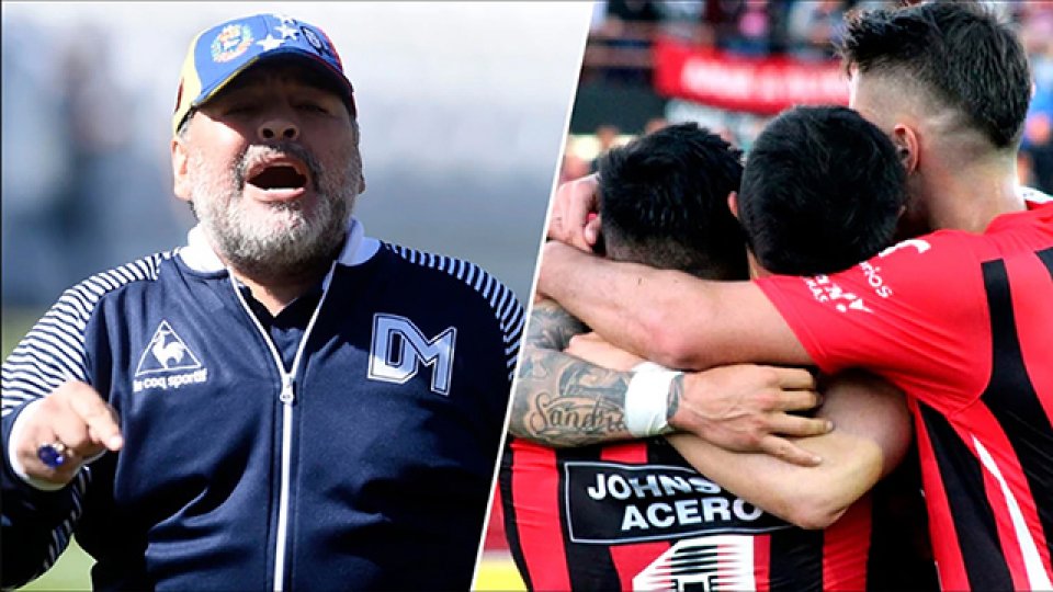 La previa de Patrón y el Lobo de Diego Maradona.