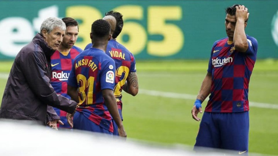 La relación entre Messi y el DT se rompió en el vestuario del estadio Balaídos.