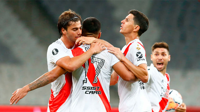 River intentará sacar ventaja ante Nacional de Montevideo por la Libertadores.