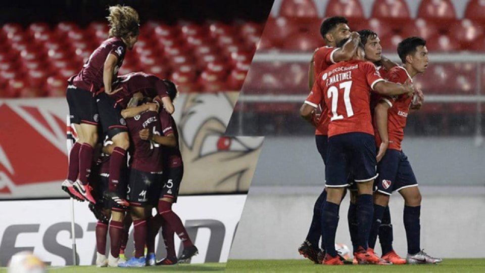 Lanús e Independiente se enfrentan por la Sudamericana.