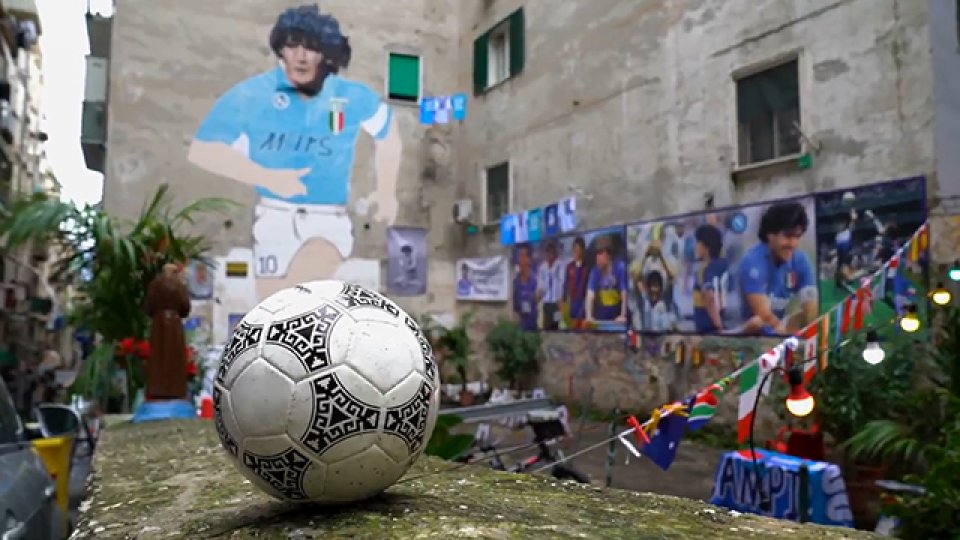 El amor por Diego Maradona en Nápoles.