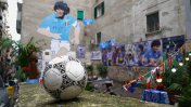 Video: Impactante inauguración de un nuevo mural de Maradona en Nápoles