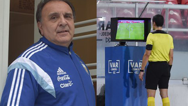 "El problema en Sudamérica es la formación de los árbitros VAR", dijo Scime.