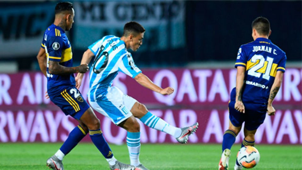 Boca y Racing definen un lugar en la semifinales de la Copa Libertadores.