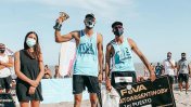 El cerritense Azaad se consagró en la primera etapa del circuito argentino de Beach Volley