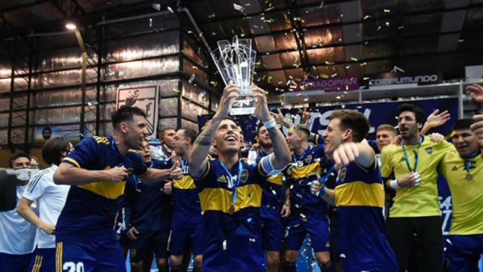 El Xeneize se alzó con el trofeo en el Torneo de Transición de Futsal.