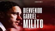 Gabriel Milito ya es oficialmente el flamante entrenador de Argentinos Juniors