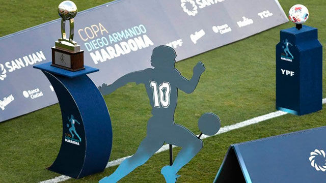 AFA deberá modificar el nombre de la Copa Maradona.