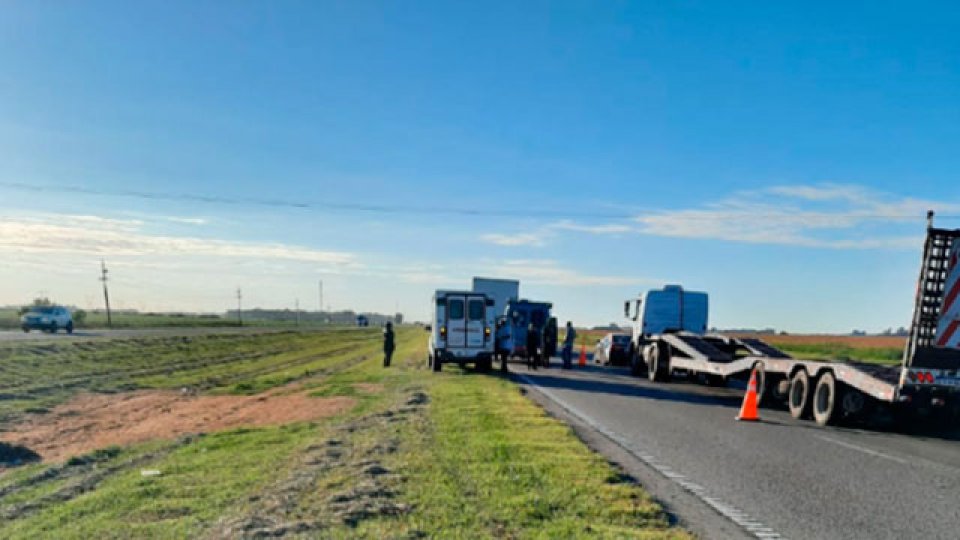 El piloto paranaense tuvo un accidente en Ruta 9. (Crédito: El Informante)