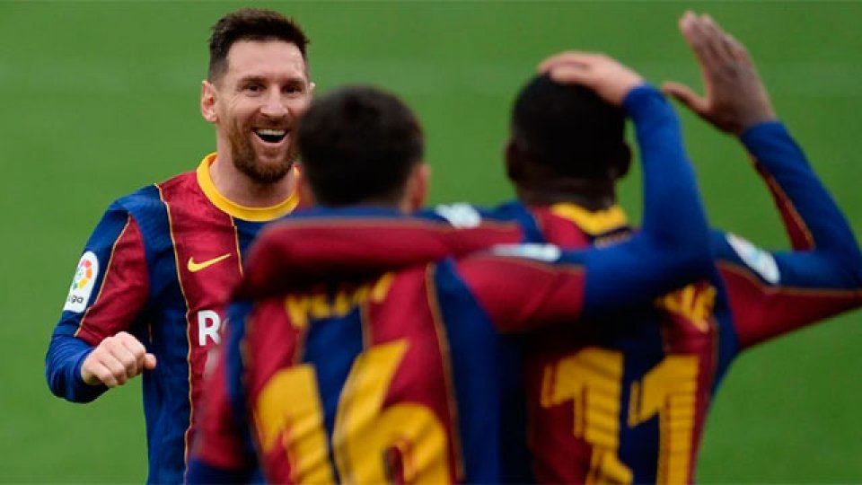 Messi volvió a brillar: Un gol y una gran asistencia para el triunfo de Barza.